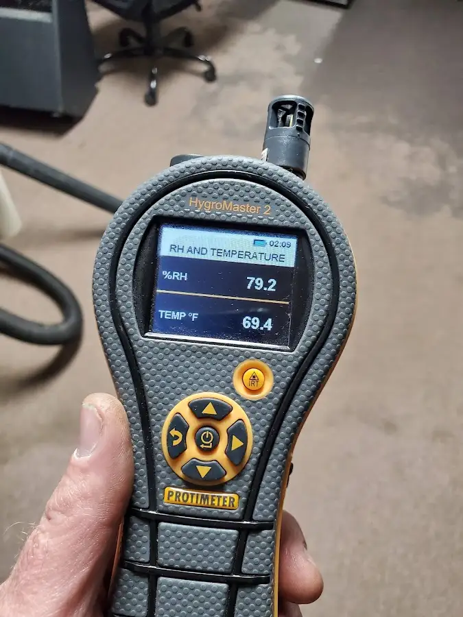 Moisture meter humidity assessment for Fire & Smoke Damage Restoration in Milford